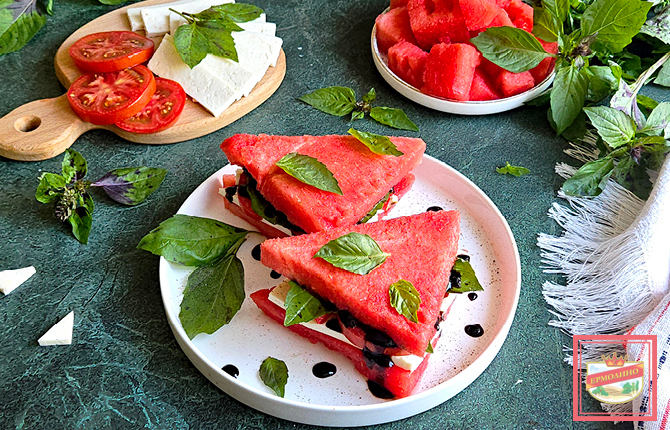 Летний сэндвич фото