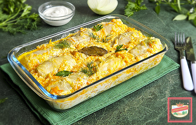 Голубцы в сметанном соусе фото