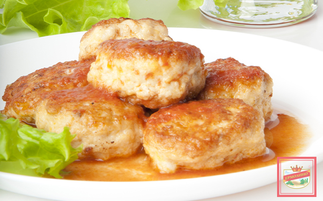 Котлеты в подливе фото