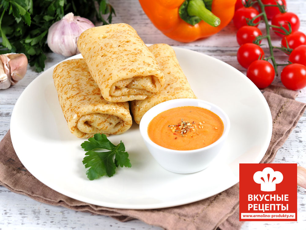 Блинчики с мясом Ермолино вес
