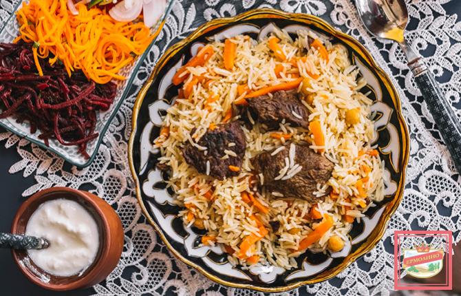 Рис с тушенкой | Продукты Ермолино
