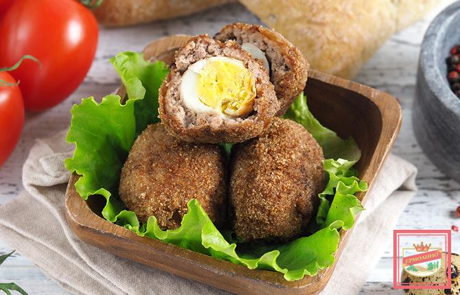 Зразы с яйцом | Продукты Ермолино
