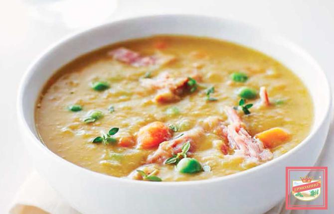 Гороховый суп с тушенкой фото
