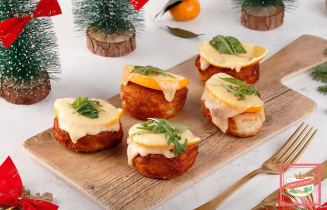 Куриные котлеты с сыром в духовке фото