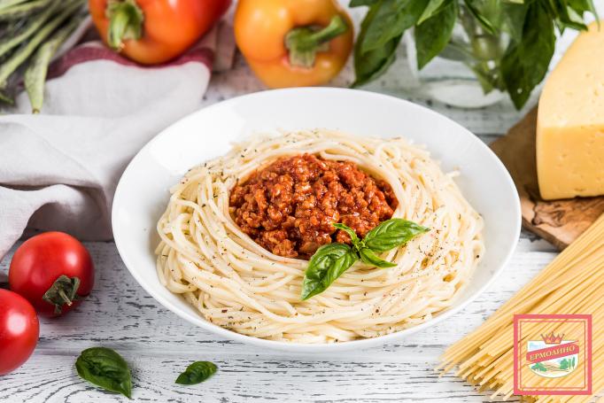 Cпагетти болоньезе «по-ермолински» фото