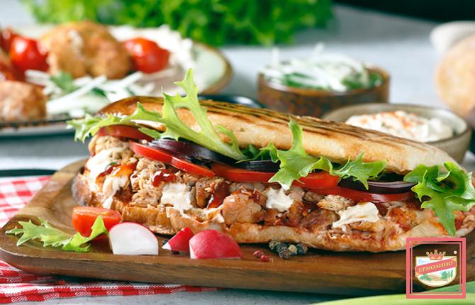 ПИТА С КУРИЦЕЙ | Продукты Ермолино